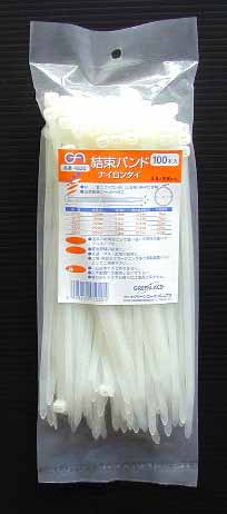  グリーンエース GREEN ACE グリーンエース 4820 結束バンド 白 100本入 4.8x200mm 三共コーポレーション
