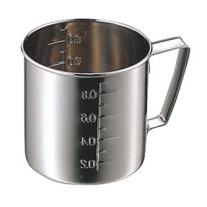 大屋金属 CLO 18-8 口無 計量水マス 500mL クローバー 大屋金属