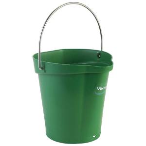 ヴァイカン Vikan Vikan ハイジーンバケット 蓋 グリーン 6L 56892 ヴァイカン
