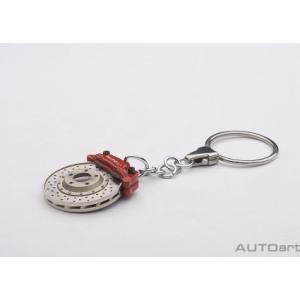 ゲートウェイオートアート ゲートウェイオートアート レーシング ブレーキディスク キーチェーン レッドキャリパー/Ωシェイプ 40081