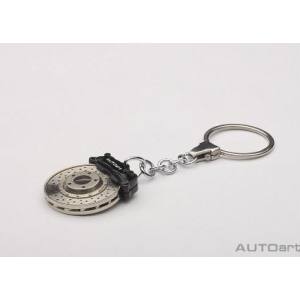 ゲートウェイオートアート ゲートウェイオートアート レーシング ブレーキディスク キーチェーン ブラックキャリパー/Ωシェイプ 40082