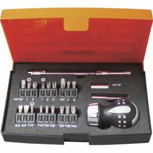 バーコ BAHCO バーコ 808050S-22 22点スタビーラチェットドライバーセット BAHCO