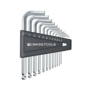 PB スイスツールズ SWISS TOOLS PB スイスツールズ 212ZH-12 ボール付六角棒レンチセット パックナシ
