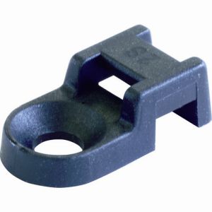 SapiSelco SapiSelco SUP.3.405 ケーブルタイ固定具 ネジ込型 5mm 黒 100個入 