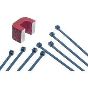 SapiSelco SapiSelco DET.11.2124R 金属センサー感知可能ケーブルタイ 4.5mm×250mm 最