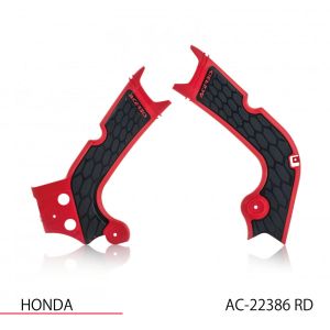 アチェルビス アチェルビス AC-22386RD X-GRIP フレームプロテクター レッド CRF250R 18-19