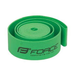 フォース FORCE フォース リムテープ ラバータイプ 700Cx19mm グリーン 80581 FORCE