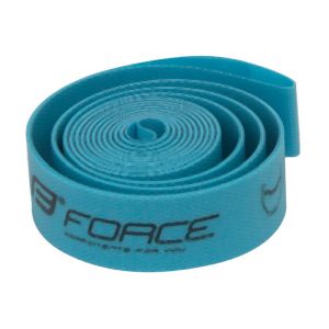 フォース FORCE フォース リムテープ ラバータイプ 700Cx15mm ブルー 80580 FORCE