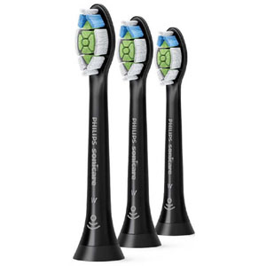 フィリップス PHILIPS フィリップス HX6063/96 替えブラシ ソニッケアーステイン除去 レギュラー 黒 3本組
