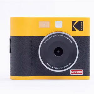 コダック Kodak コダック Kodak PMS3E-MS300Y Mini Shot 3 ERA 液晶モニター付きインスタントカメラ イエロー