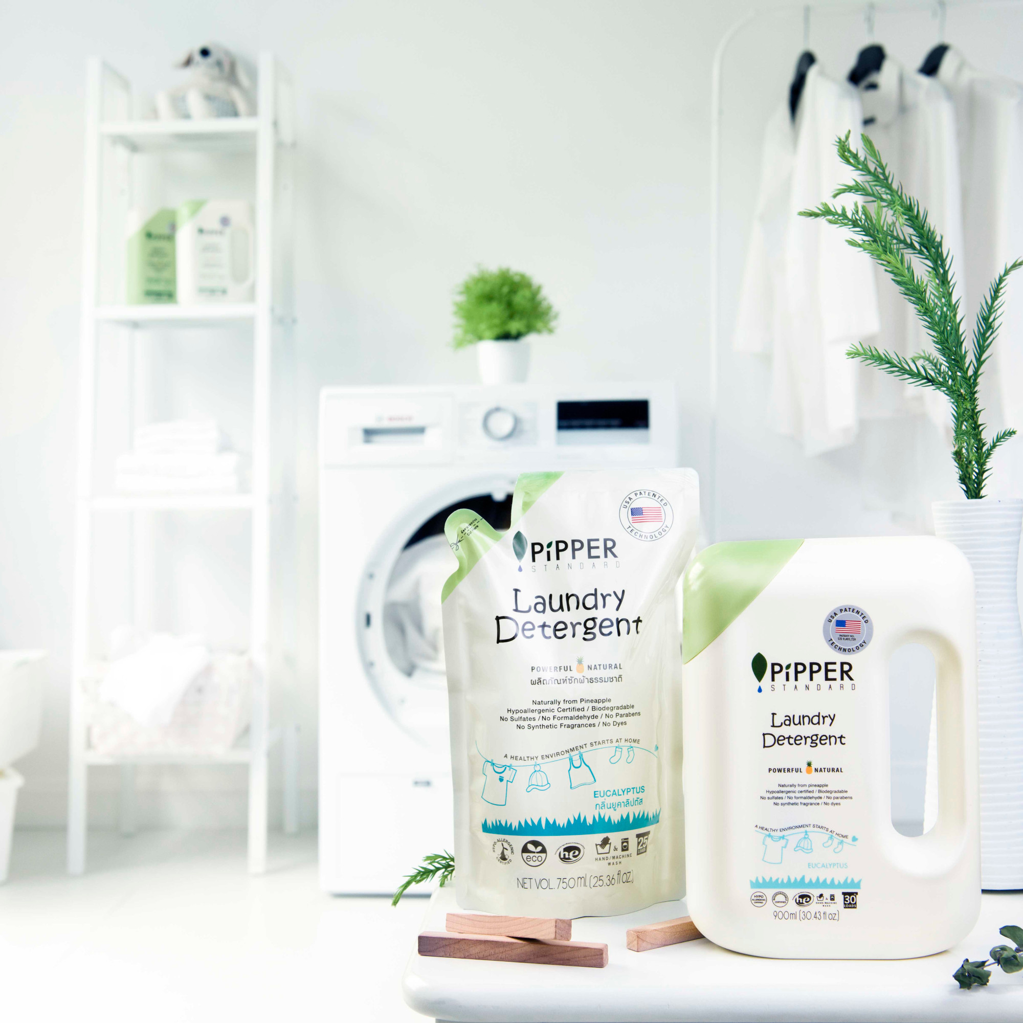  ハーモニー ハーモニー ピッパースタンダード 洗濯用洗剤 ユーカリプタスの香り 詰替用 750ml