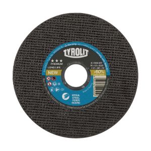 チロリット TYROLIT TYROLIT 34332754 切断砥石 ロングライフ 125X1X22.23mm チロリット