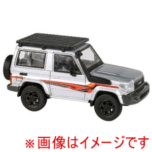 国際貿易 国際貿易 PA-55566 PARAGON 1/64 トヨタ ランドクルーザー 71 2014 シルバー LHD ルーフラック付